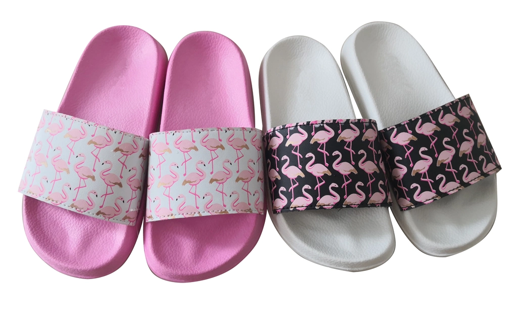 Fashion Design Summer Beach Custom Logo Plastic PVC Kids Boys Girls Children Slides Slippers